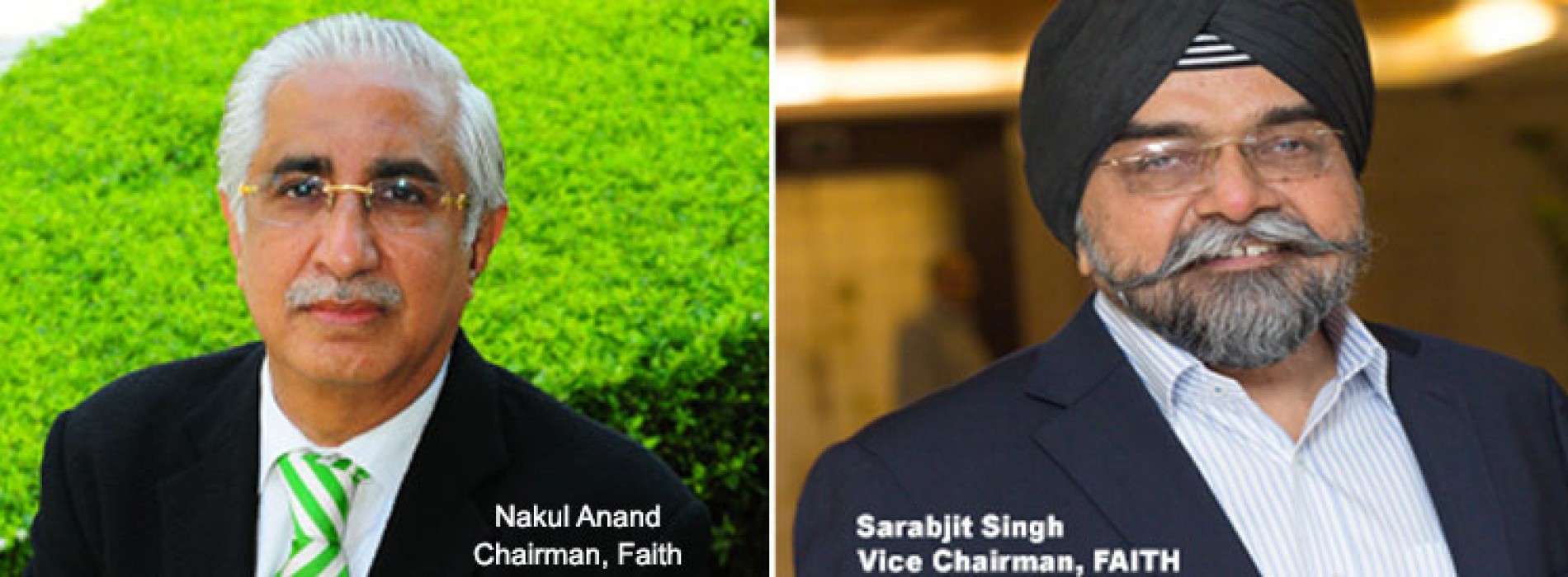 Anand, Singh, re-elected as FAITH Chairman and Vice Chairman