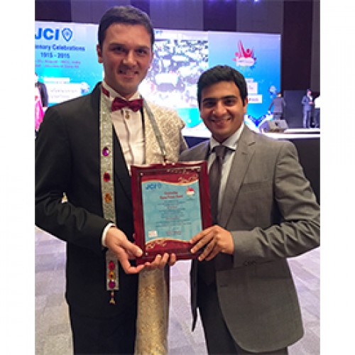 Dev Karvat recognized ‘Outstanding Young Person of India’