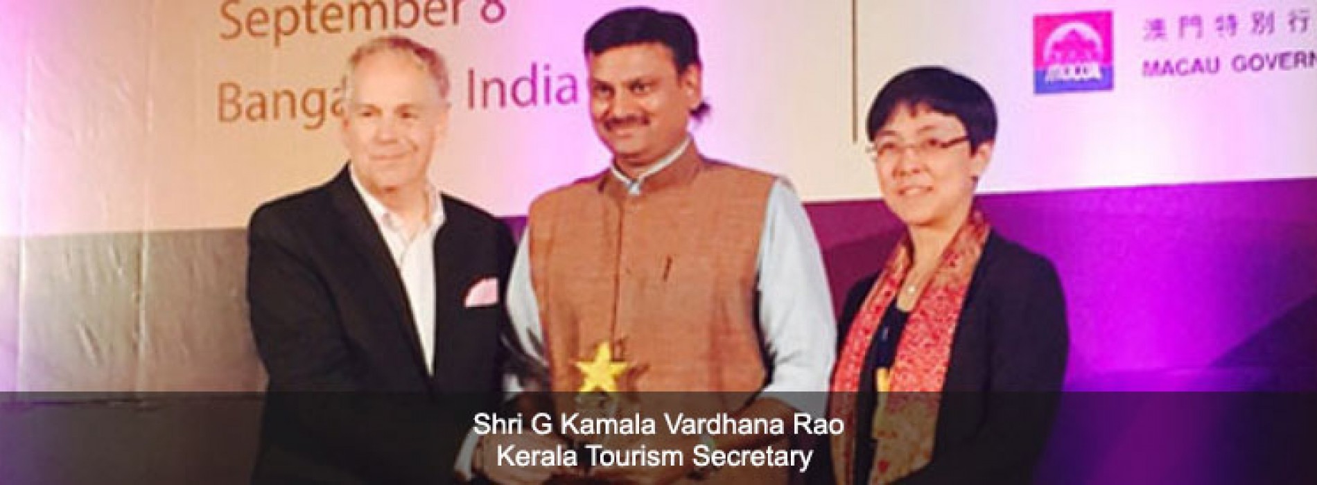 Muziris wins PATA Gold Honour for Kerala Tourism