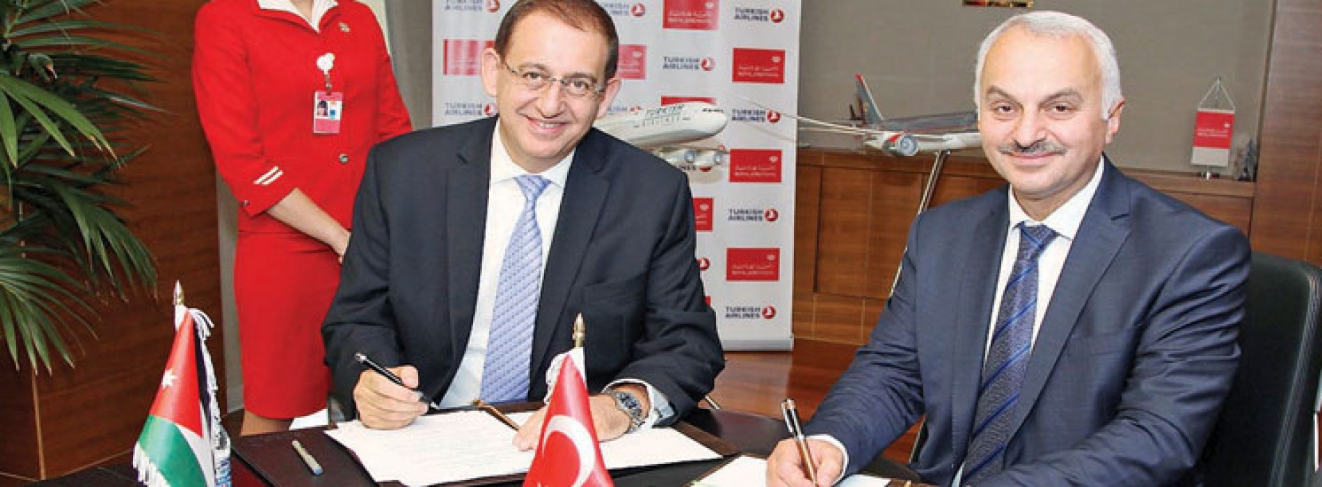 Royal Jordanian, Turkish Airlines Sign Code Share Agreement