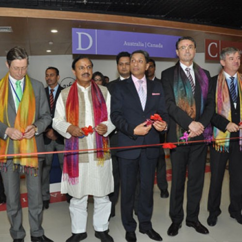 Dr. Mahesh Sharma inaugurates Asia’s largest Visa Application Centre in Connaught Place