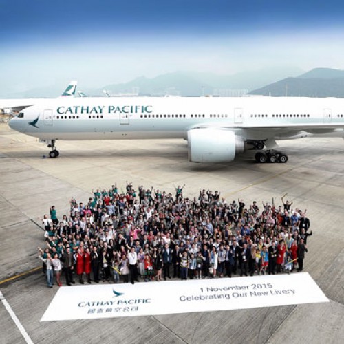 Cathay Pacific unveils changes to its aircraft livery
