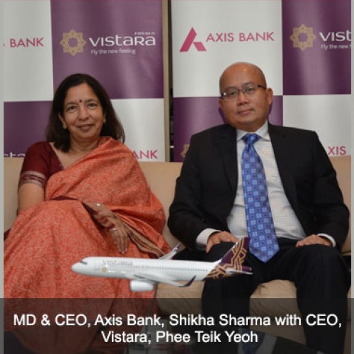 Axis Bank, Vistara join hands to introduce cobranded credit card