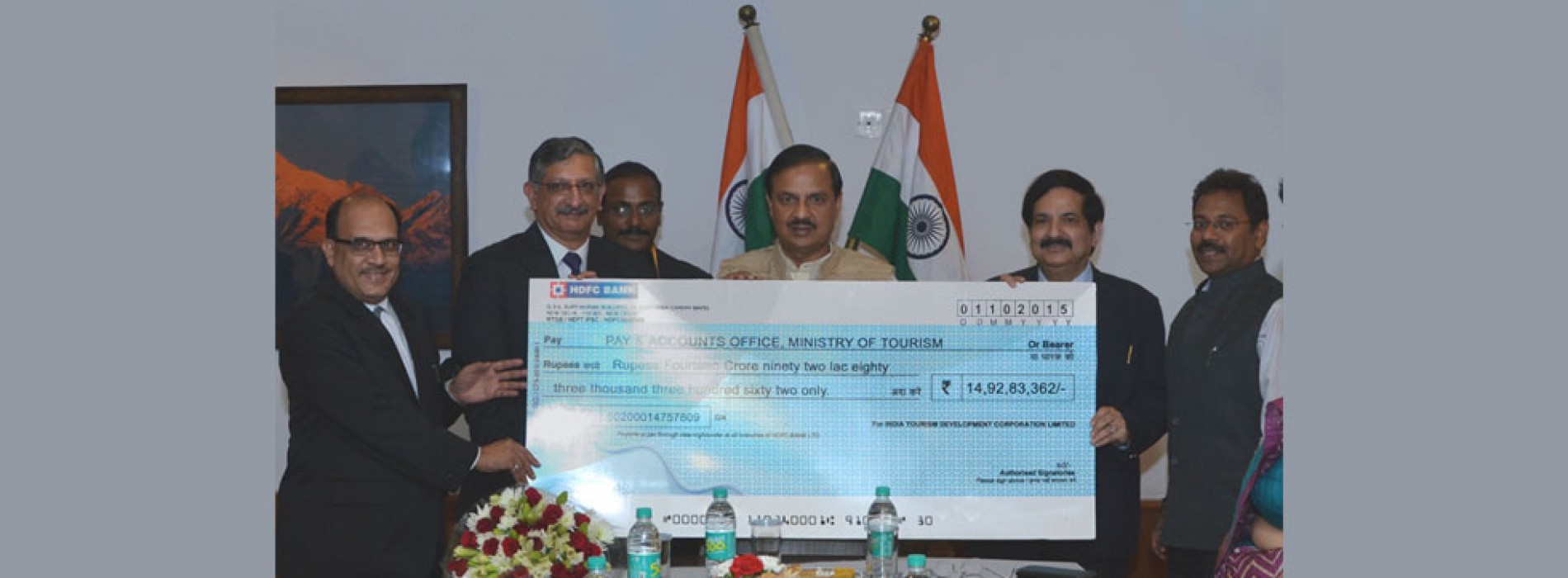 ITDC pays Rs 18.88 crore dividend to the government