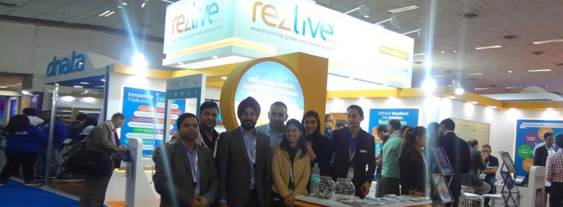 RezLive.Com Dazzles at SATTE 2016, New Delhi