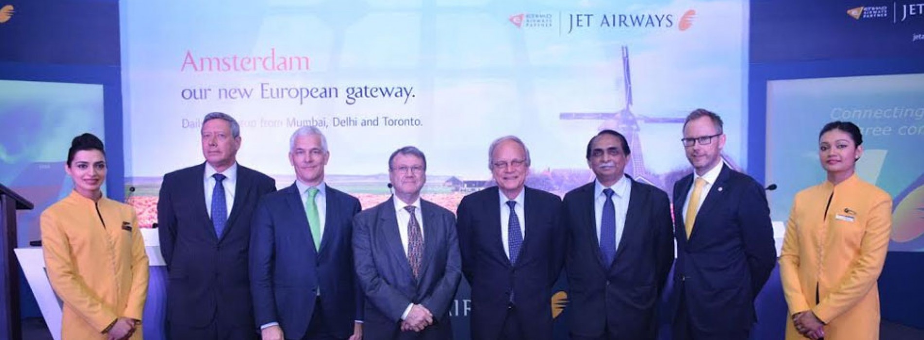 Jet Airways announces Amsterdam as its new European gateway