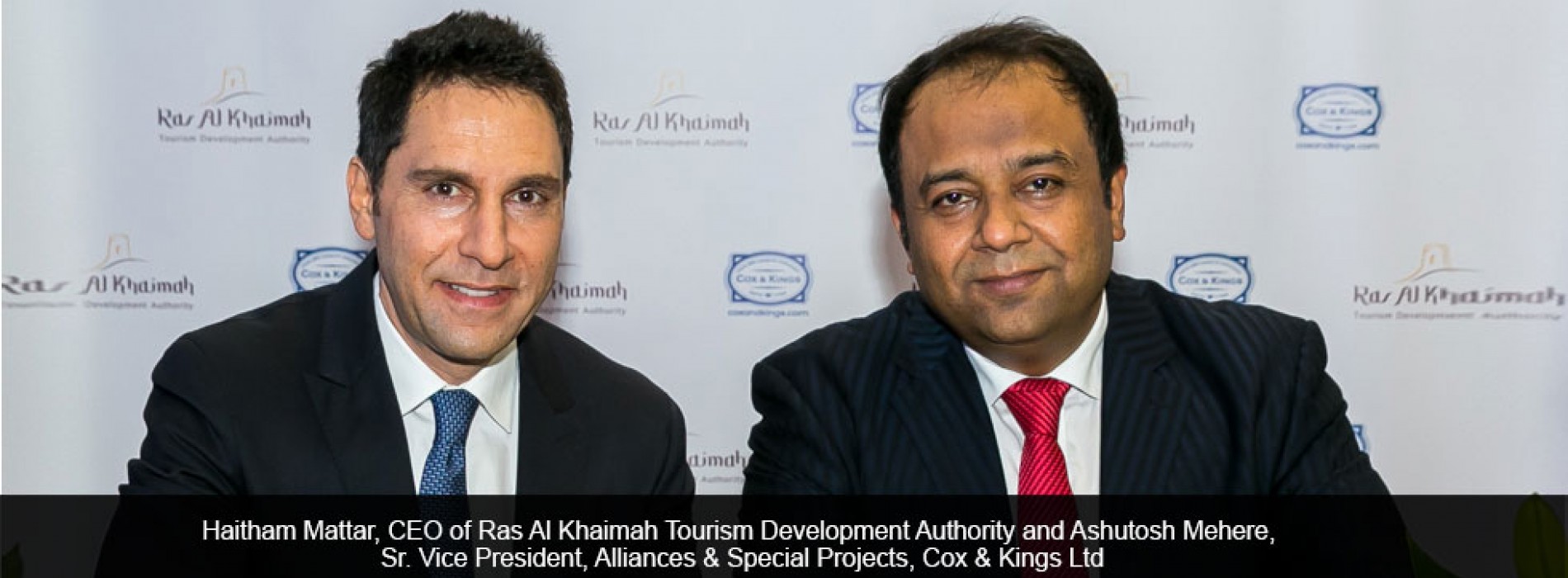 Ras Al Khaimah signs agreement with Cox & Kings Ltd to increase arrivals from India