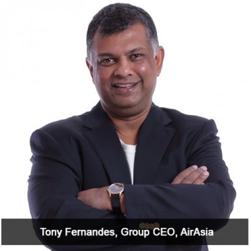 AIRASIA GROUP CEO TONY FERNANDES RECEIVES OCI STATUS