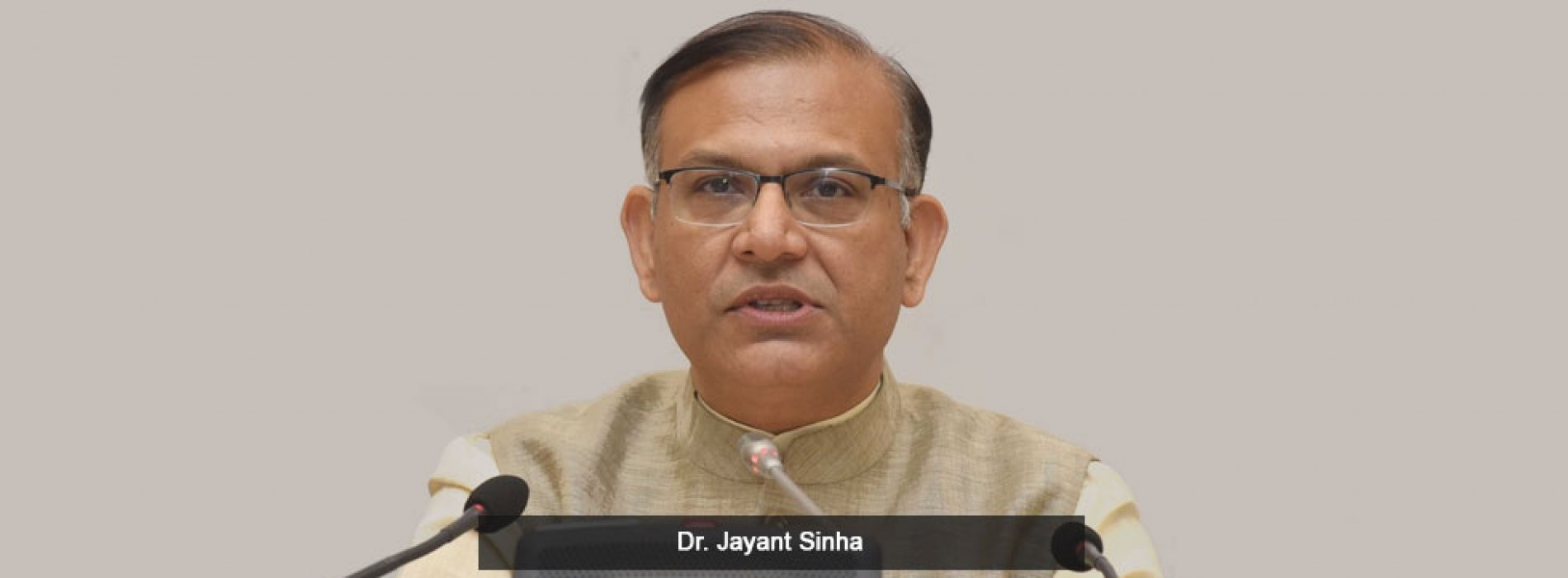 Dr Jayant Sinha becomes the new MoS of Civil Aviation