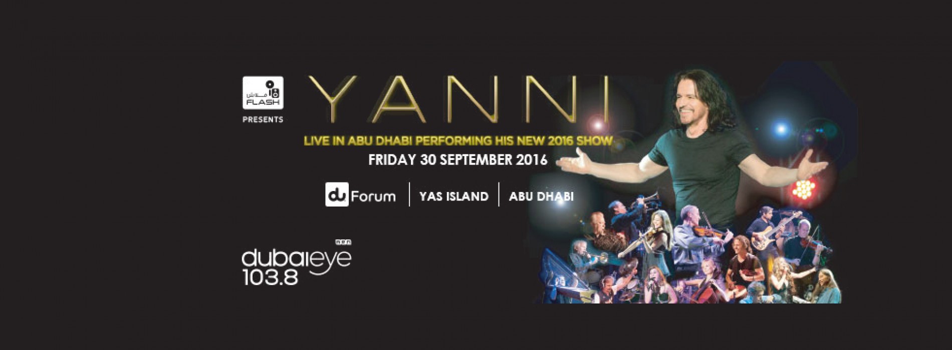 Yanni set to scintillate Abu Dhabi with his brand new live performance