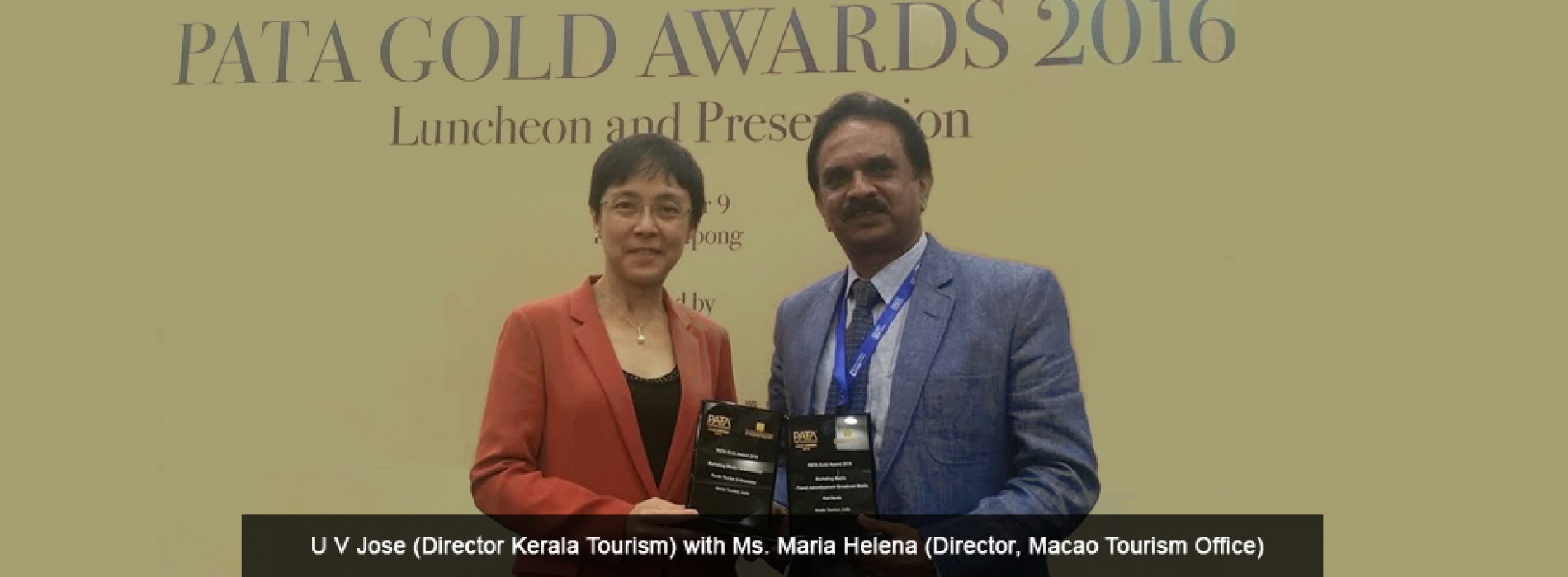 Gold Rush for Kerala Tourism at PATA awards