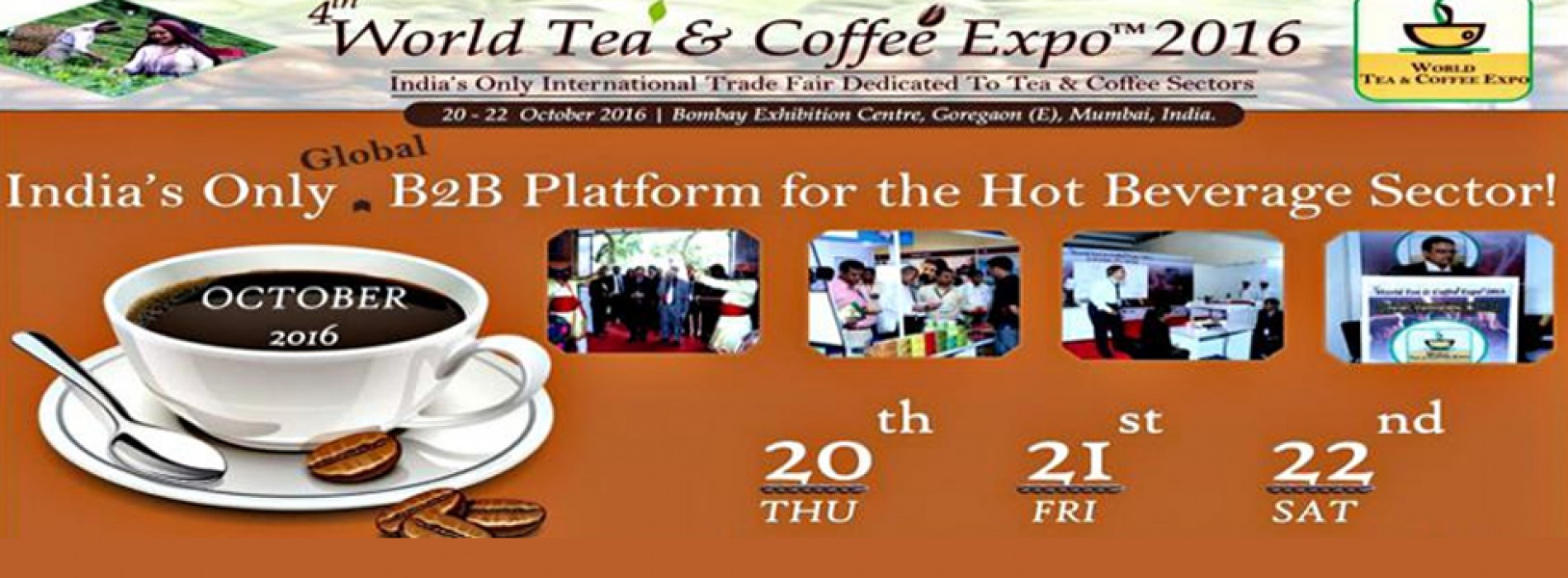 4th World Tea Coffee Expo Mumbai concludes successfully