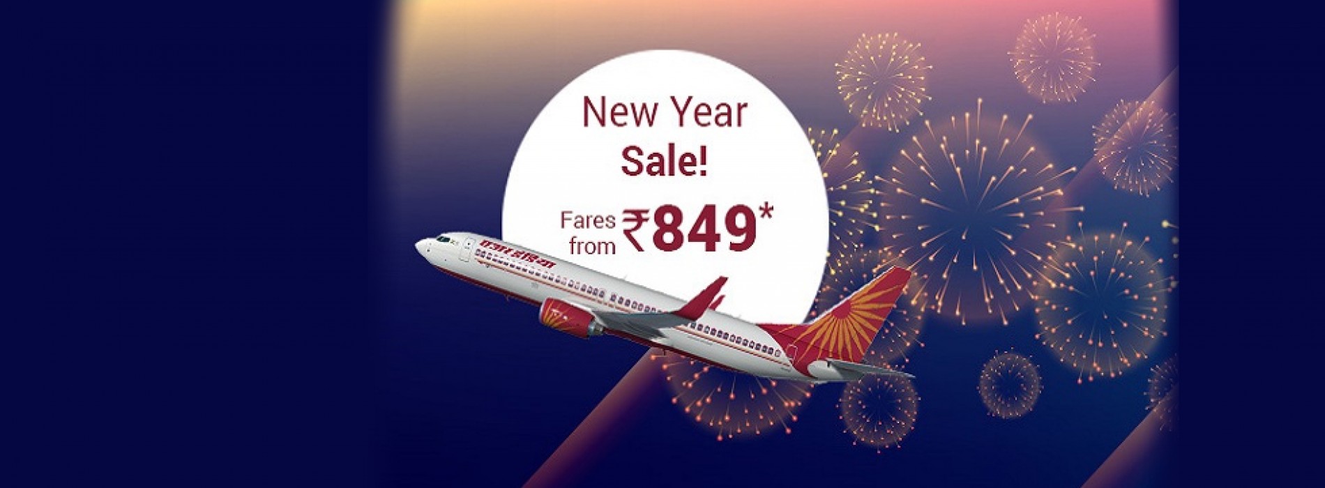 Air India New Year Sale: All-Inclusive Rs. 849 Tickets on offer