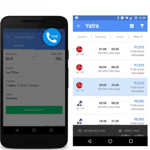 Yatra.com introduces one-tap registration by integration with Truecaller