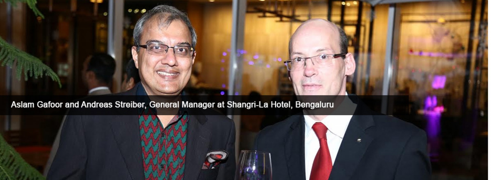 Shangri-La Hotel, Bengaluru lights up the Christmas Charity Tree