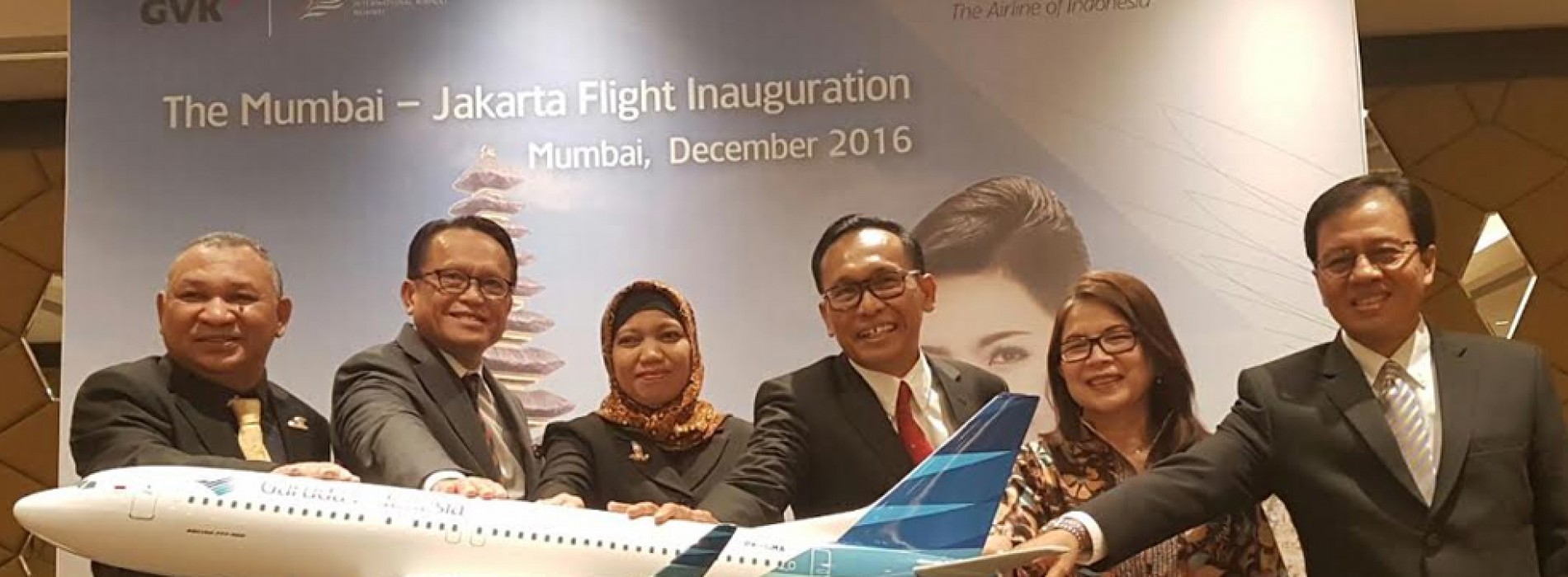 Garuda Indonesia strengthens its global presence with a new service to Mumbai