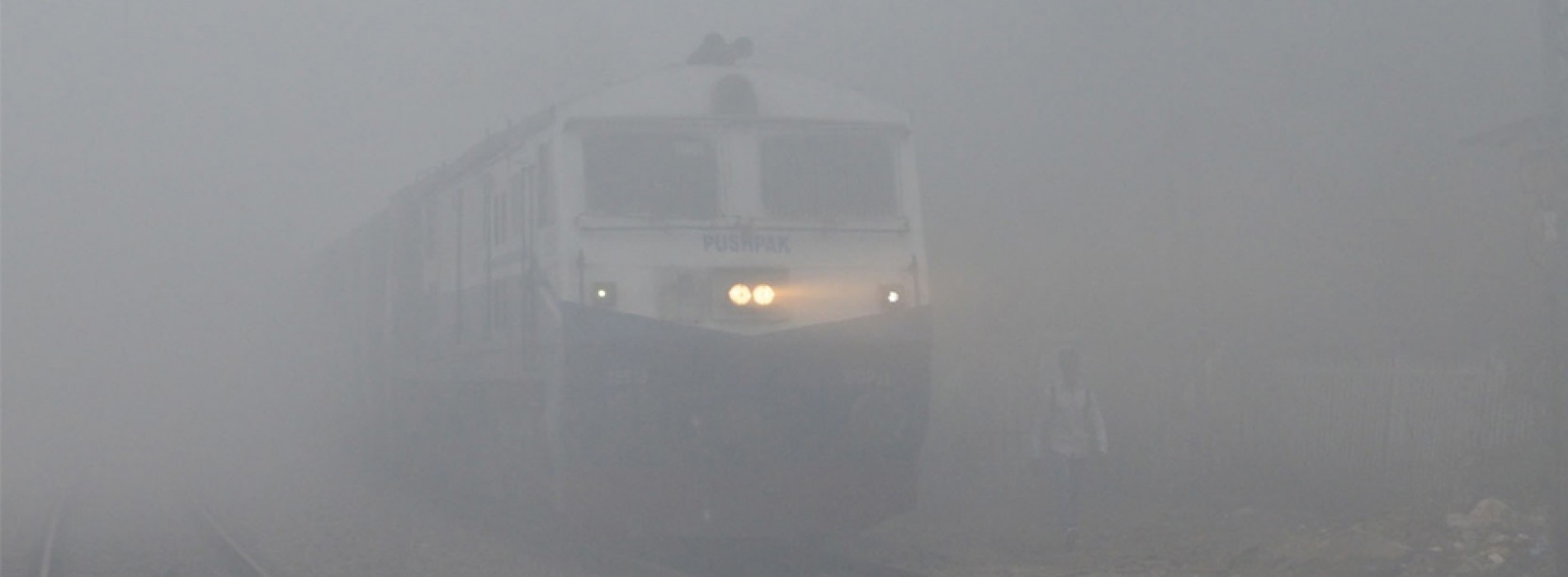 Train and flight services delayed as fog engulfs Delhi