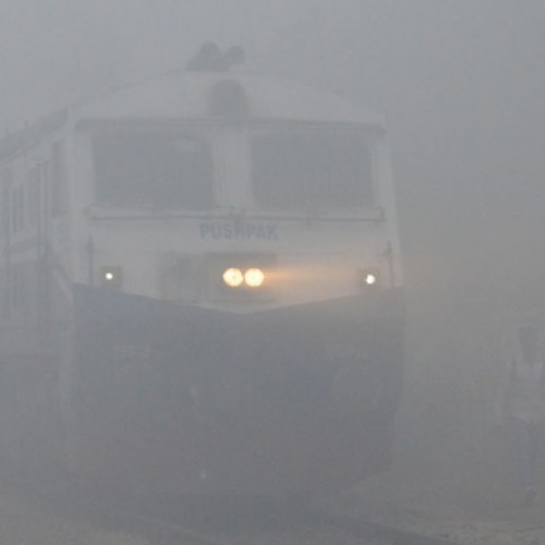 Train and flight services delayed as fog engulfs Delhi