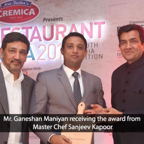 ‘Restaurant India Awards’ confer Momo Café at Courtyard by Marriott Bengaluru