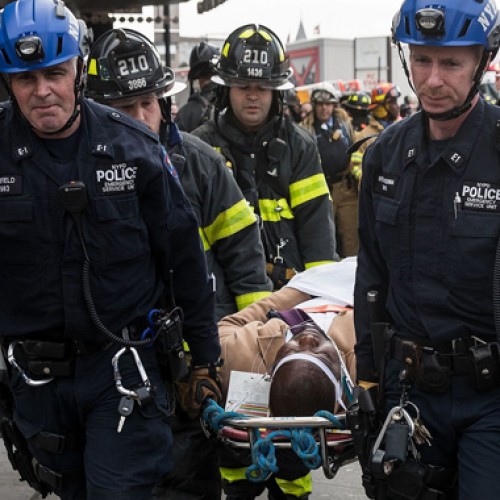 More than 100 hurt in New York train derailment