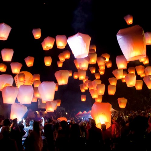 The bright and beautiful Taiwan Lantern Festival!