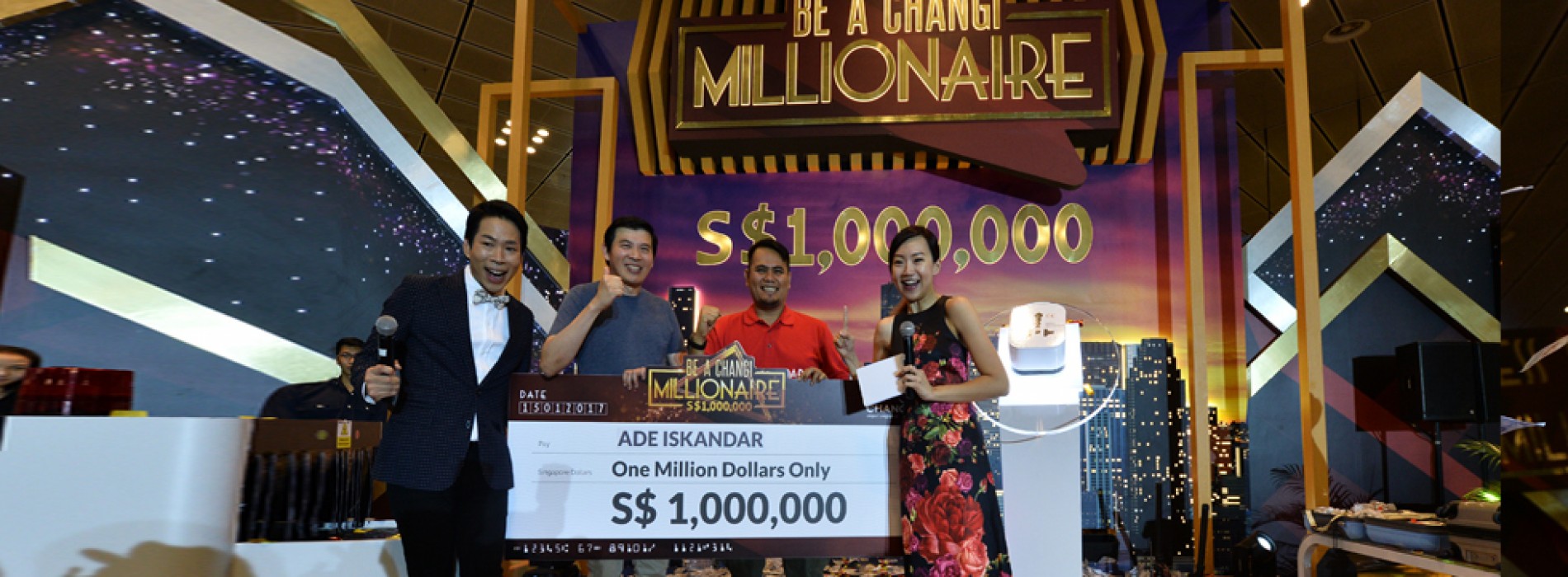 Changi Airport crowns 39-year-old Indonesian as its newest millionaire!