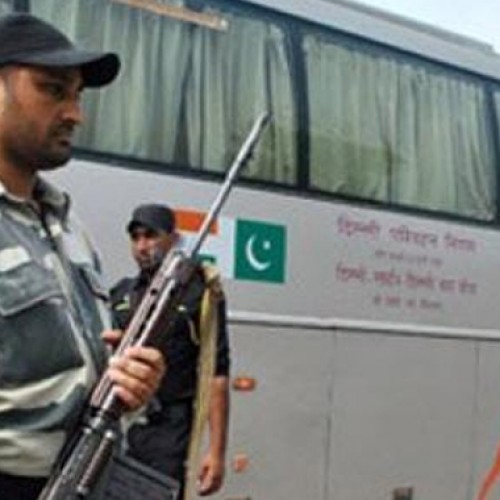 Bus and rail links between India and Pakistan are placed on high alert after intelligence warns terrorists could target Republic Day celebrations