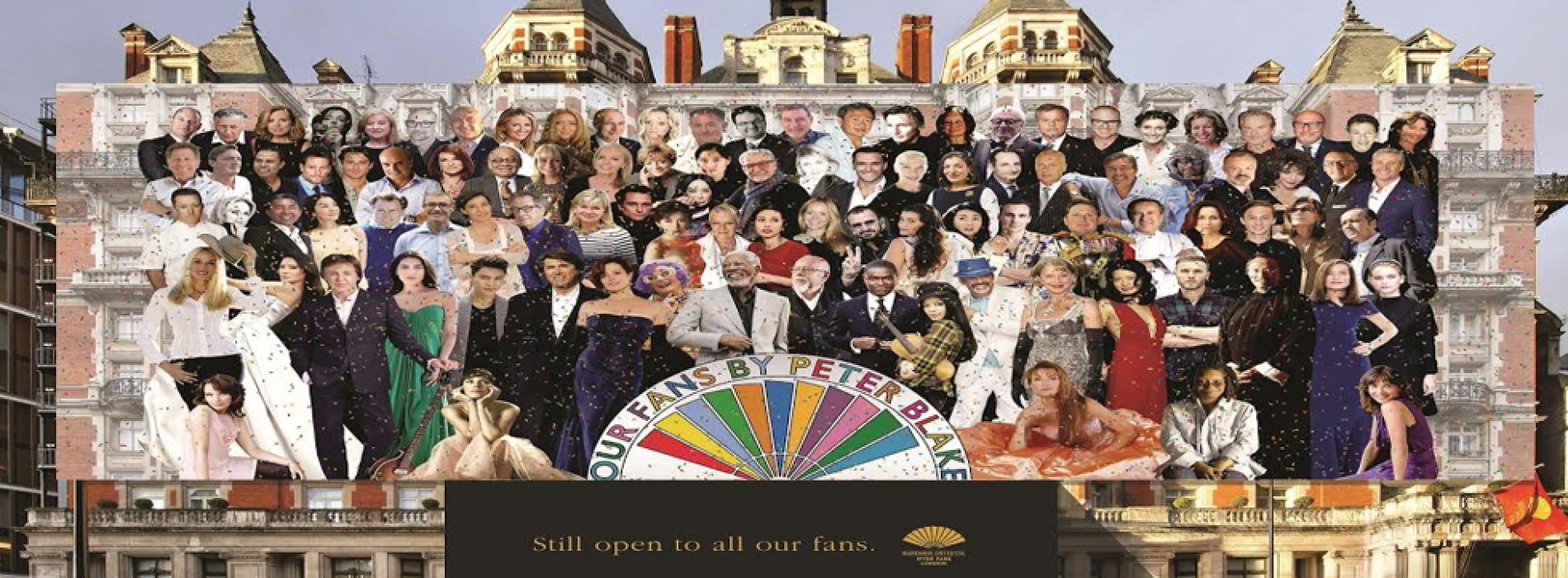 Sir Peter Blake Creates Bespoke Collage For Mandarin Oriental Hyde Park, London