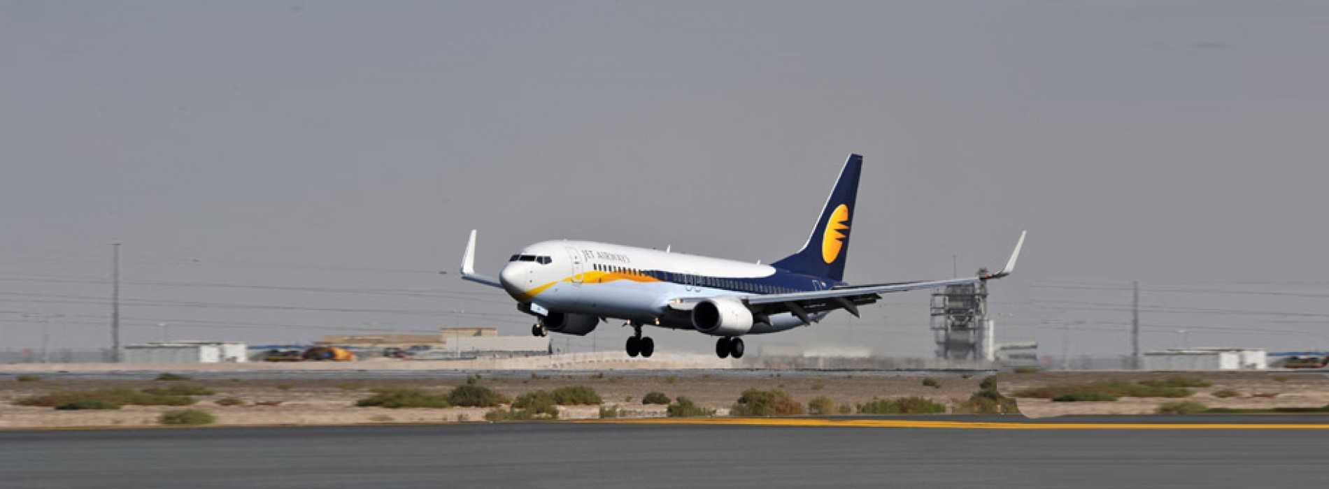 Jet Airways plane hits runway: Crew put off roster