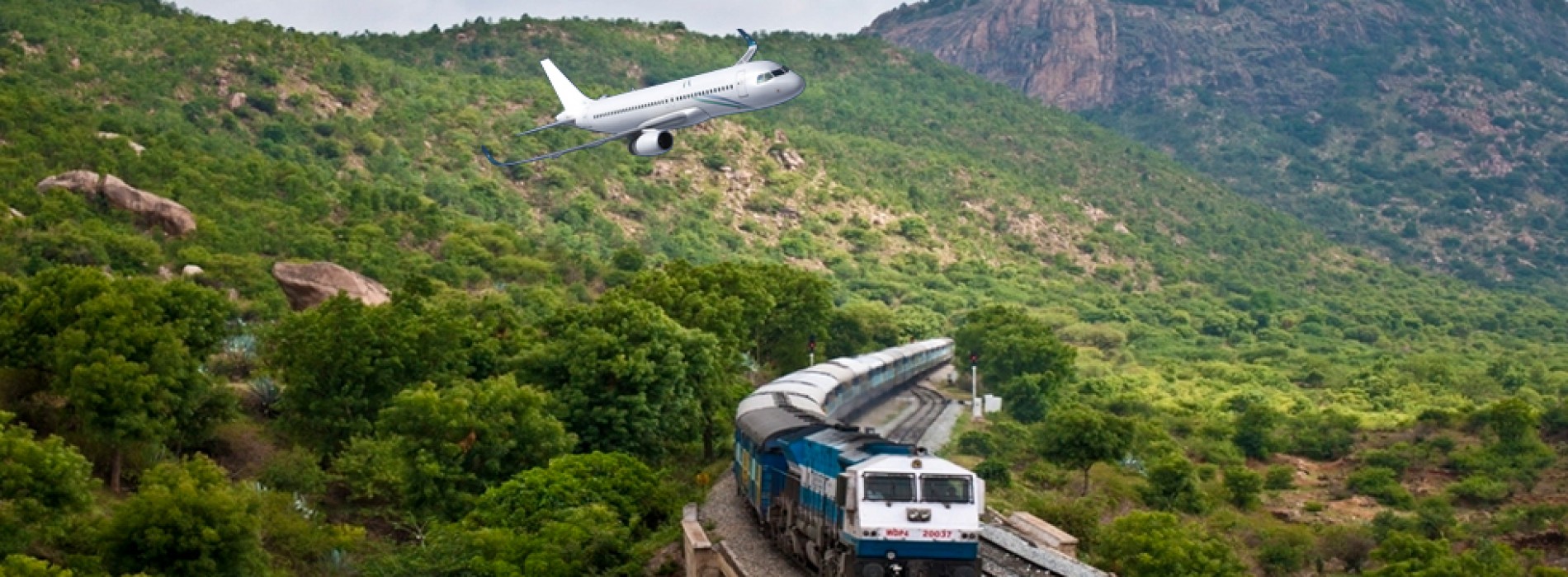 Air traffic grows 23%, railways AC travel under 5%