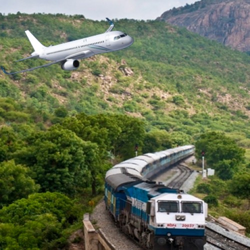 Air traffic grows 23%, railways AC travel under 5%
