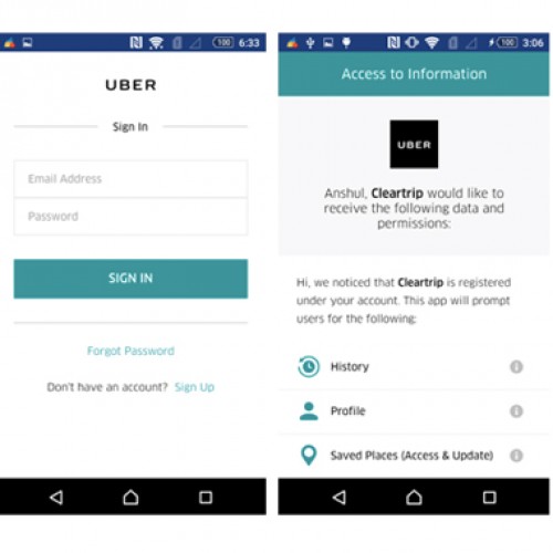 Uber partners with Cleartrip to provide a one of a kind seamless travel experience