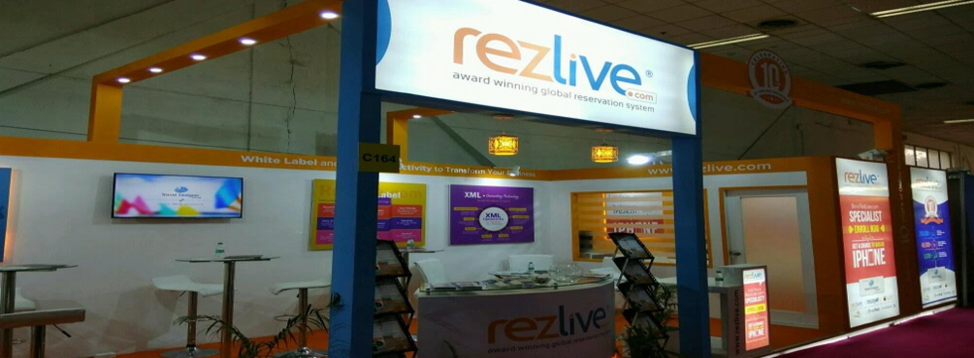 RezLive.com outshines at SATTE 2017