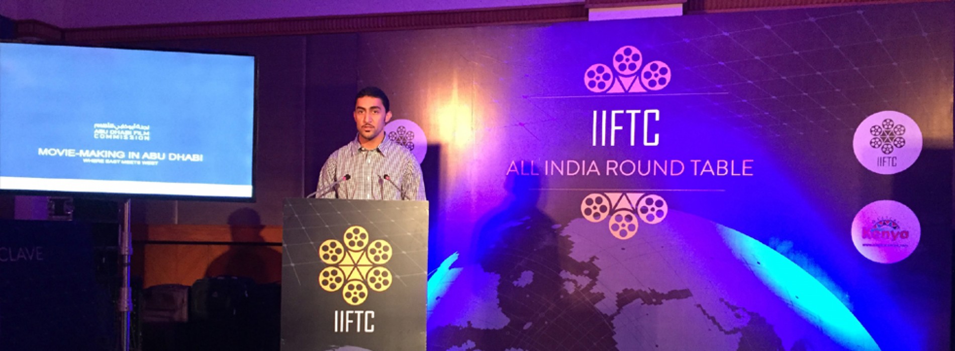 TCA Abu Dhabi Film Commission attend India International Film Tourism Conclave