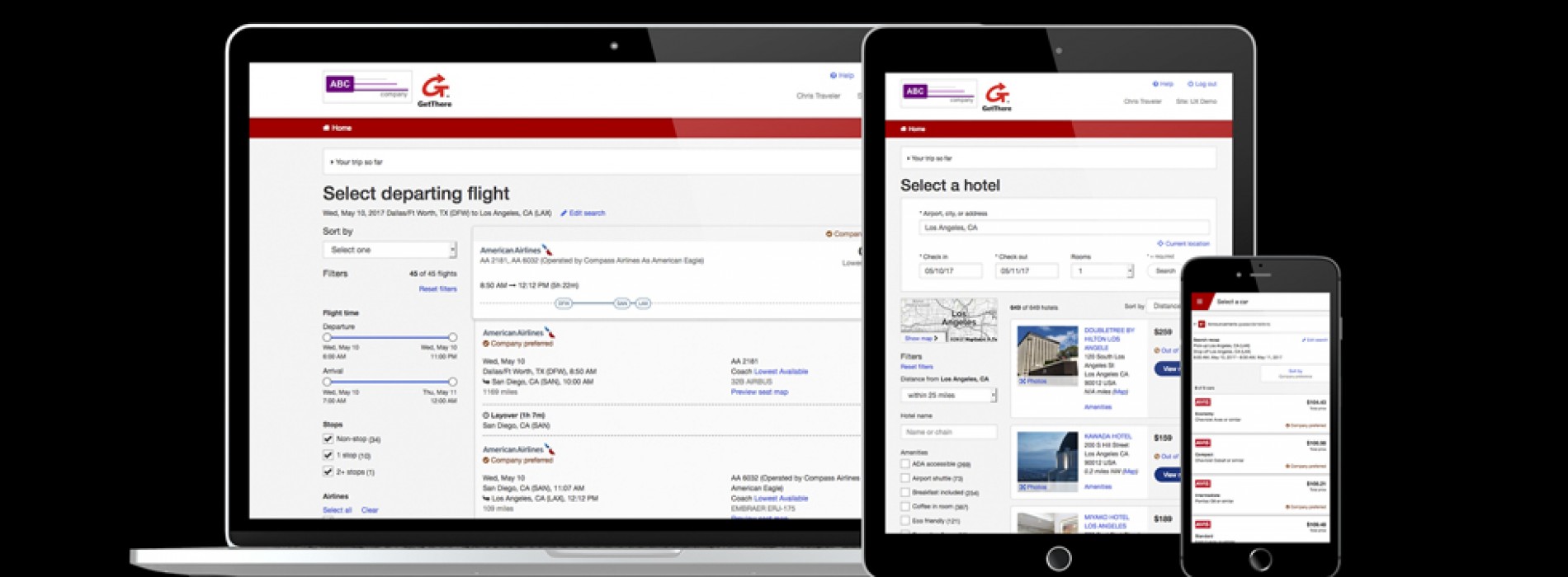 Sabre revamps GetThere to help business travelers get there with enhanced features and mobile empowered tools