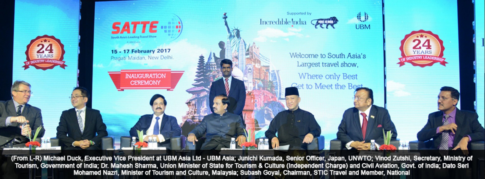 UBM India’s SATTE entered its 24th year in the Capital with difference
