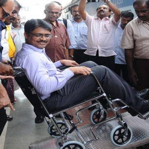 In a first, Central Rly Station introduces portable ramps, wheelchairs