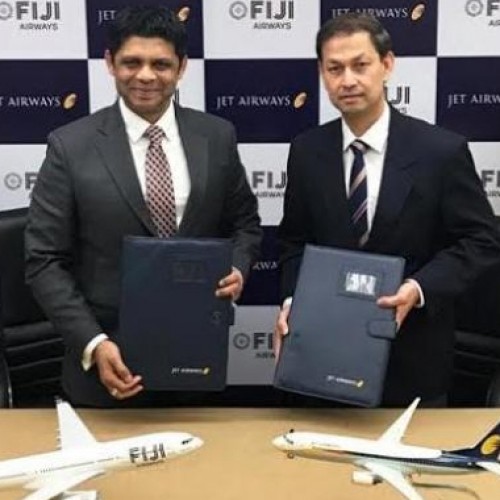 Jet Airways And Fiji Airways announce Codeshare Agreement