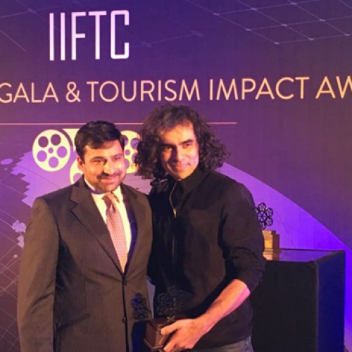 Kenya Tourism Board felicitates film maker Imtiaz Ali with IIFTC Tourism Impact Awards