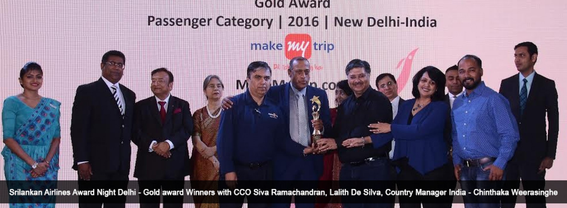 SriLankan Airlines hosted Agents & Cargo Awards Night in Chennai and New Delhi, March 2017