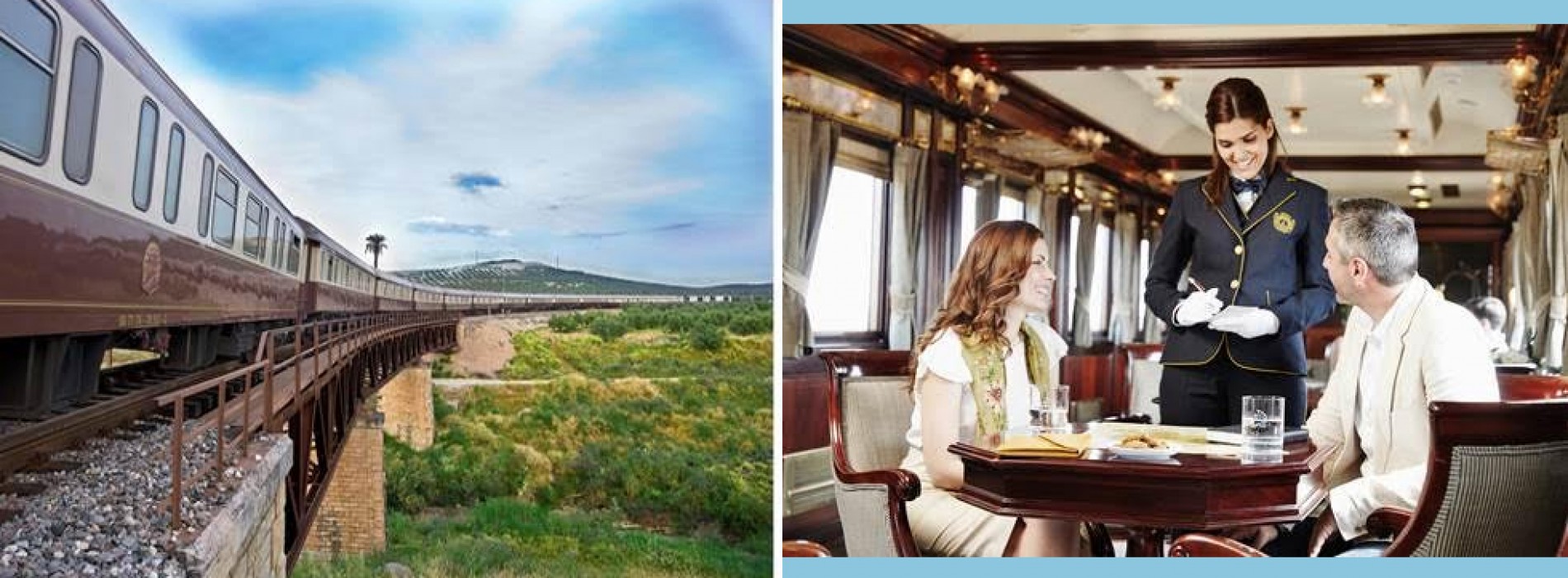 Discover the Spanish Palace on Wheels : The  Al-Andalús Luxury Tourist Train