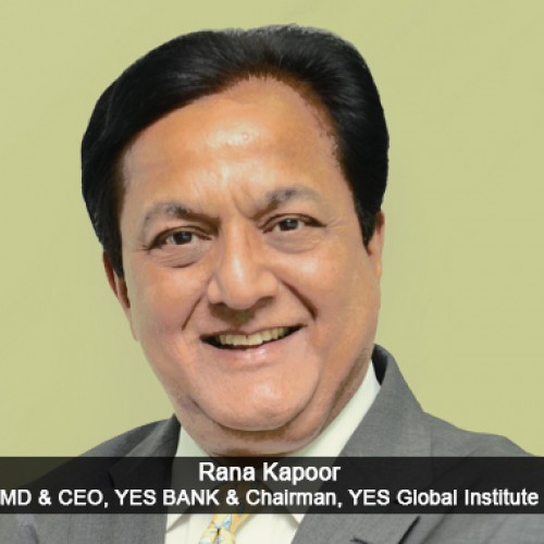 Most Outstanding Contribution to Tourism  Rana Kapoor, MD & CEO, YES BANK & Chairman, YES Global Institute