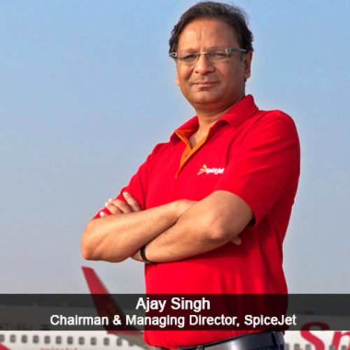 Most Outstanding Global Aviation Turnaround Ajay Singh, Chairman & Managing Director, SpiceJet