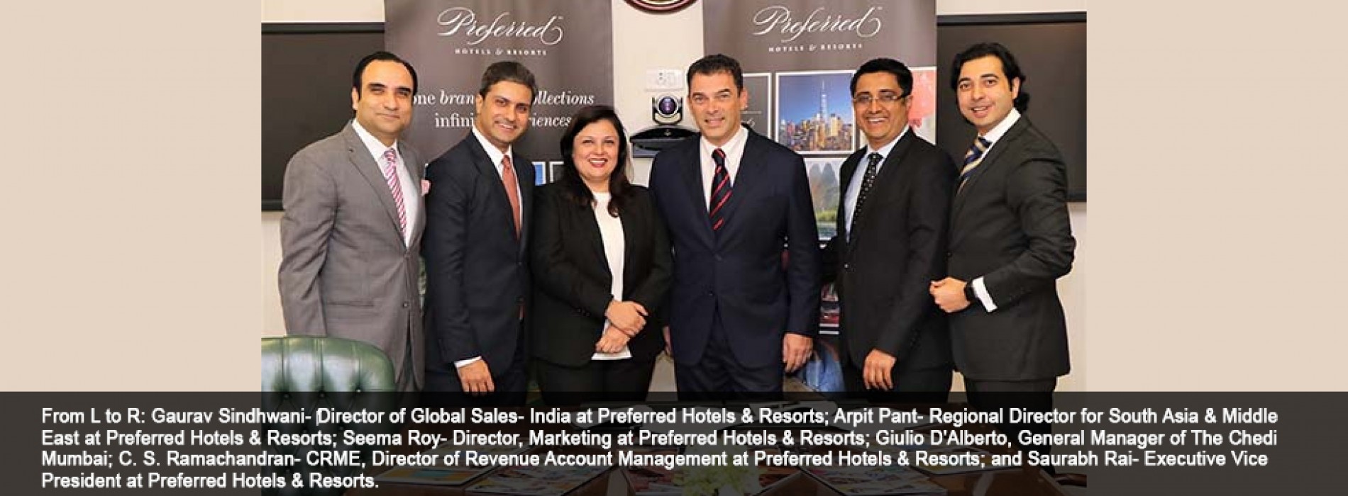 Preferred Hotels & Resorts signs Strategic Partnership with GHM for The Chedi Mumbai