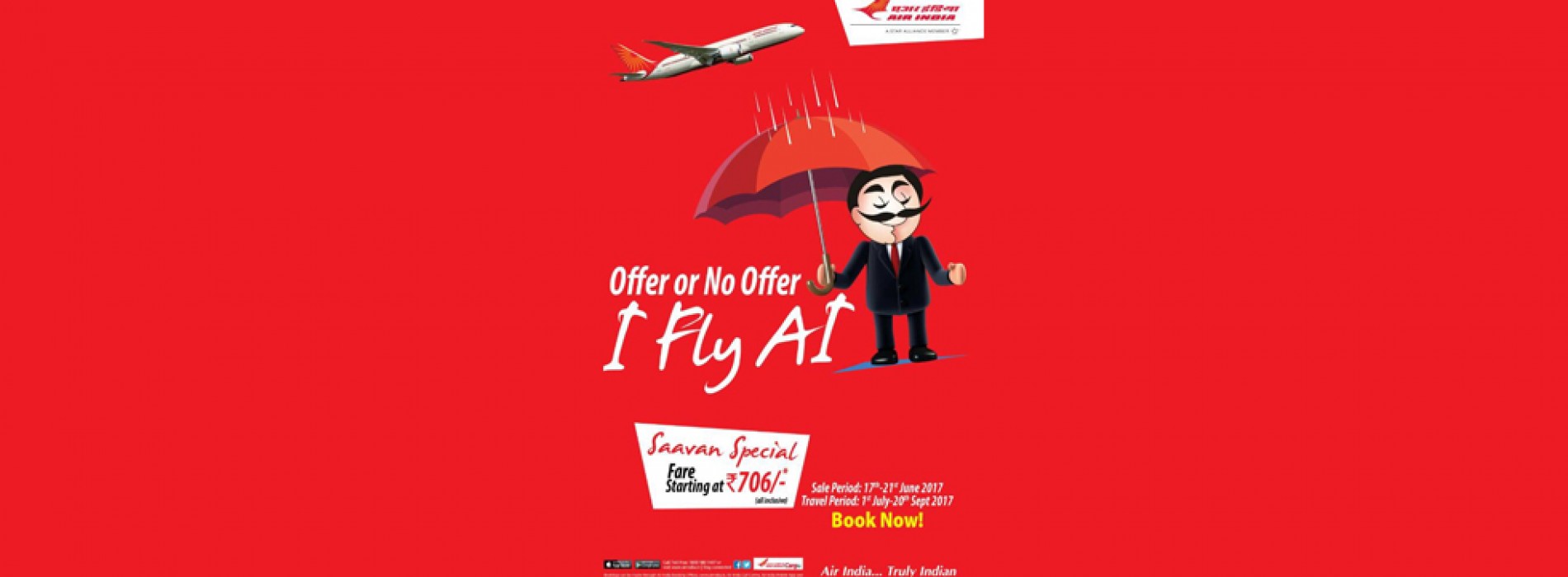 Air India offers ‘Saavan Special’ sale with tickets starting Rs. 706