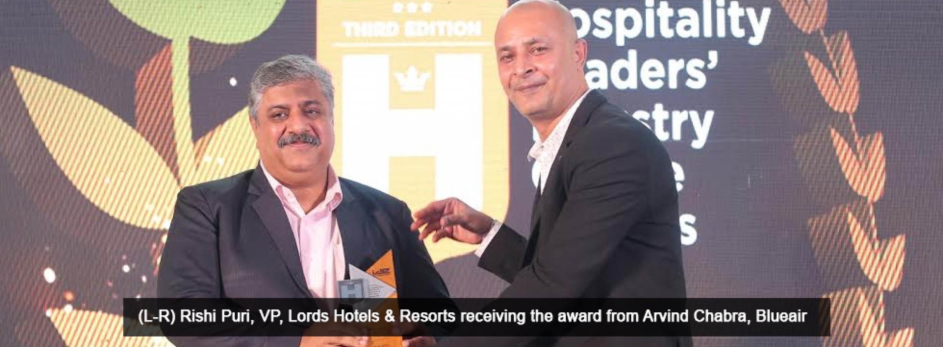 Rishi Puri, VP, Lords Hotels & Resorts awarded ‘Operations Head Of The Year’