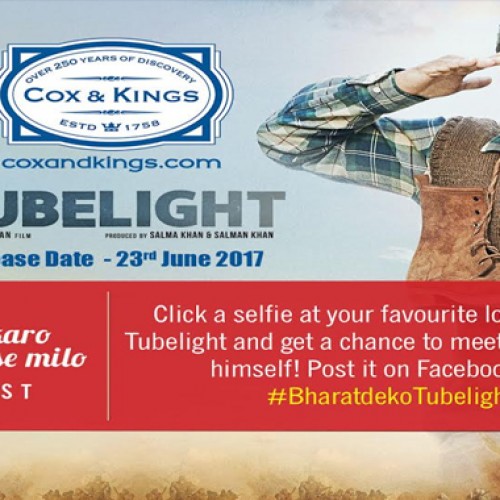 Cox & Kings partners with Tubelight to launch ‘Pose Karo, Tubelight se Milo’ contest