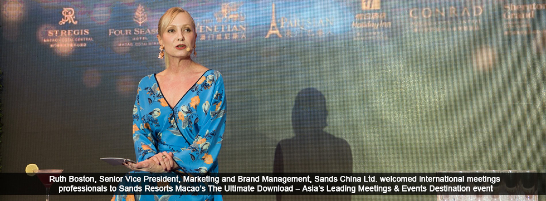 Sands Resorts Macao hosts its First ‘The Ultimate Download – Asia’s Leading Meetings & Events Destination’ Tour for International Meeting Convention & Exhibition Professionals