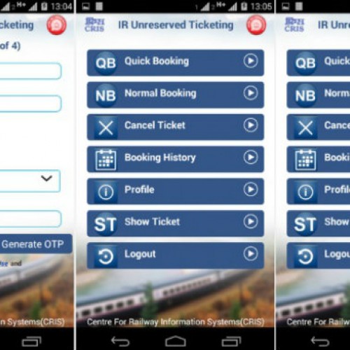 Railways to launch a mobile application for booking flight tickets