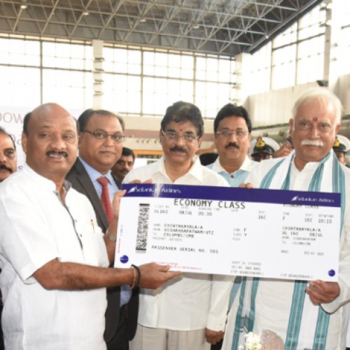 SriLankan Airlines connects Visakhapatnam, Hyderabad and Coimbatore to the world